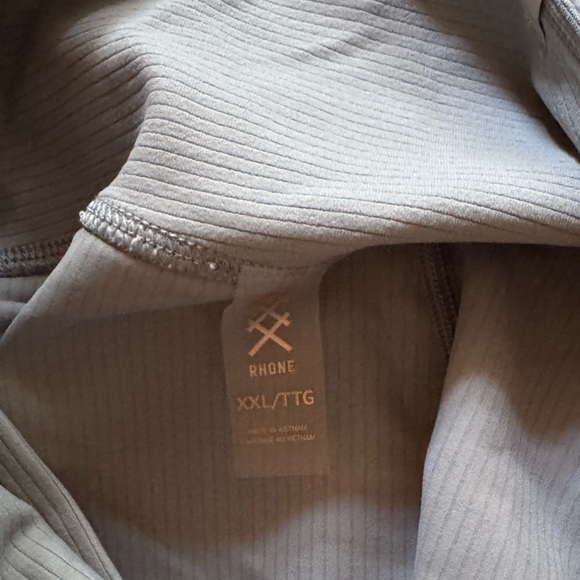 NEW Rhône Ripple Longline Bra & 7/8 Pocket Legging Set in Blue Hue - Picture 14 of 15